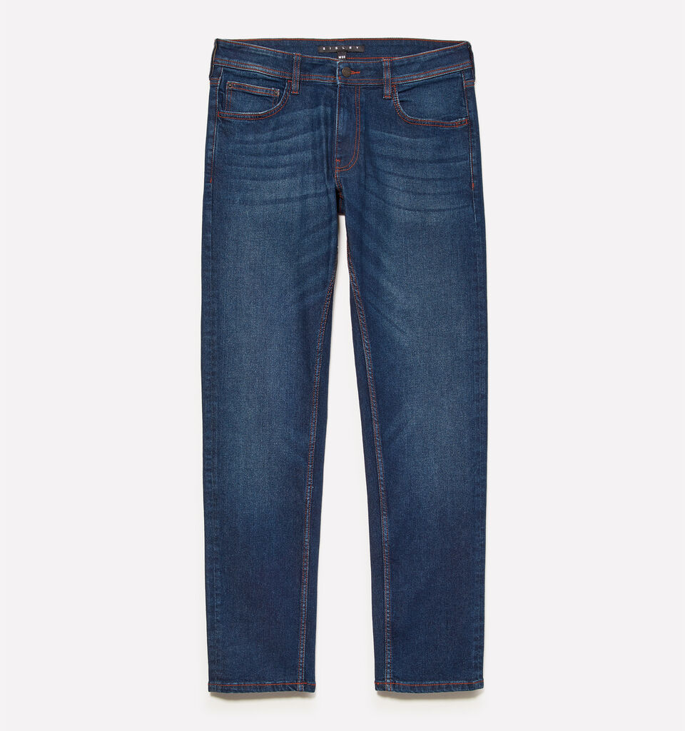 Τζιν Style 74 slim fit μπλε - τζιν slim fit ανδρικά - Σκουρο Μπλε | Sisley image number 1